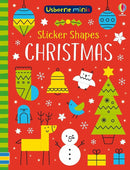 Sticker Shapes Christmas-Children’s interactive and activity books and kits-買書書 BuyBookBook