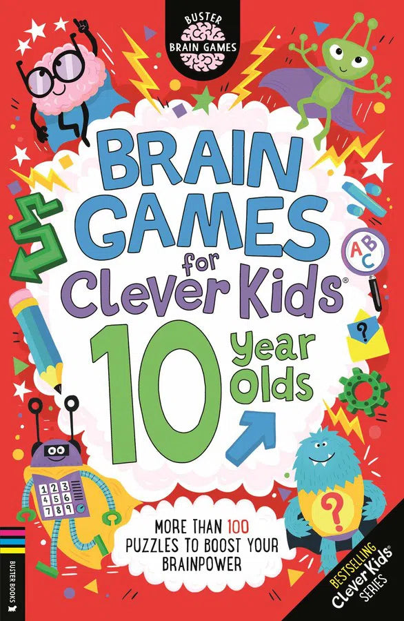 Brain Games for Clever Kids® 10 Year Olds-Children’s / Teenage general interest: Puzzles and quizzes-買書書 BuyBookBook
