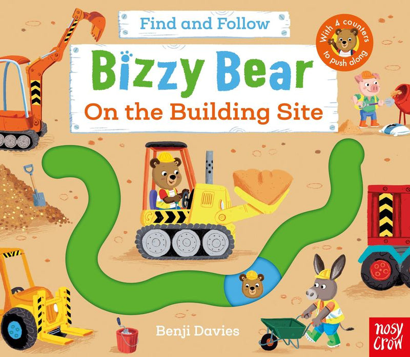 Bizzy Bear: Find and Follow On the Building Site-Children’s picture books-買書書 BuyBookBook