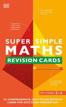 Super Simple Maths Revision Cards Key Stages 3 and 4-Children’s Educational: Mathematics/ science/ technology-買書書 BuyBookBook