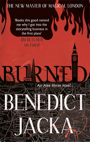Cover of Burned (ISBN 9780356504407)