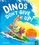 Dinos Don't Give Up!-Children's picture books-買書書 BuyBookBook