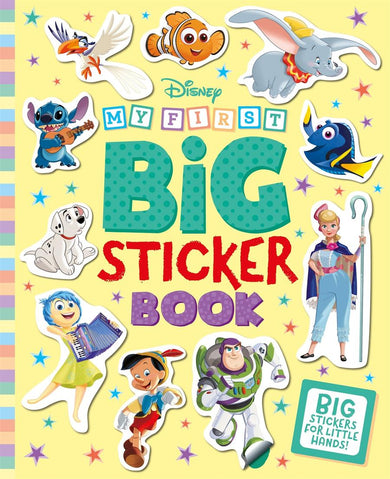 Disney: My First Big Sticker Book-Children’s interactive and activity books and kits-買書書 BuyBookBook