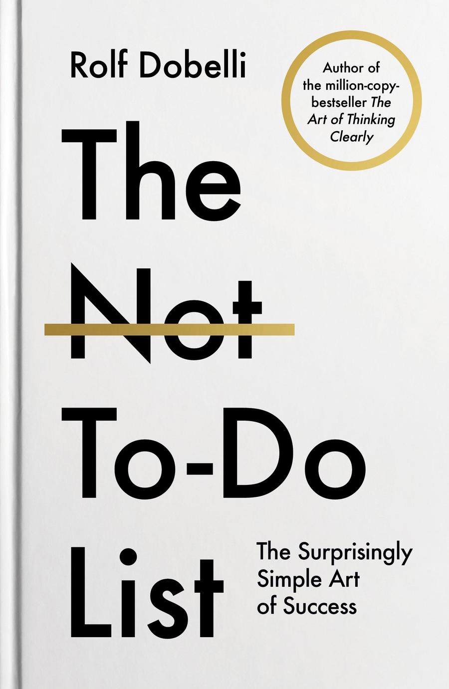 The Not-To-Do List-Self-help/ personal development/ practical advice-買書書 BuyBookBook