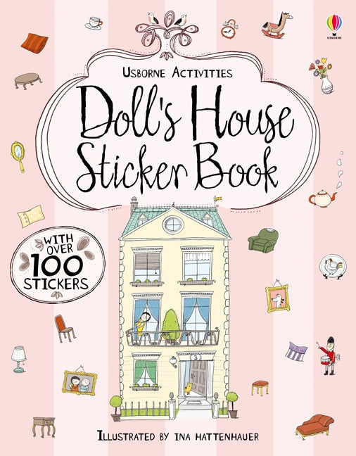 Doll's House Sticker Book-Children’s interactive and activity books and kits-買書書 BuyBookBook