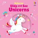 Slide and See Unicorns-Children’s interactive and activity books and kits-買書書 BuyBookBook