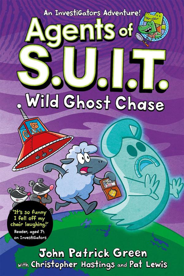 Agents of S.U.I.T.: Wild Ghost Chase-Children’s / Teenage general interest: Humour and jokes-買書書 BuyBookBook