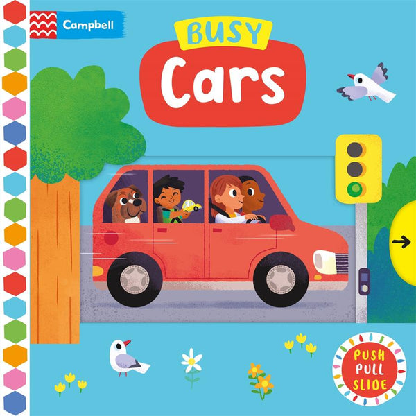Busy Cars-Children’s interactive and activity books and kits-買書書 BuyBookBook