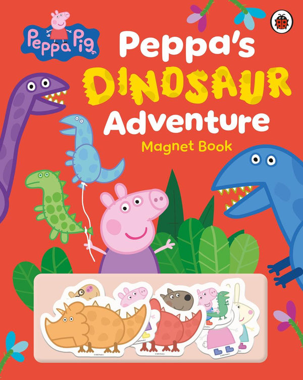 Peppa Pig: Peppa’s Dinosaur Adventure: Magnet Book-Children’s picture books-買書書 BuyBookBook