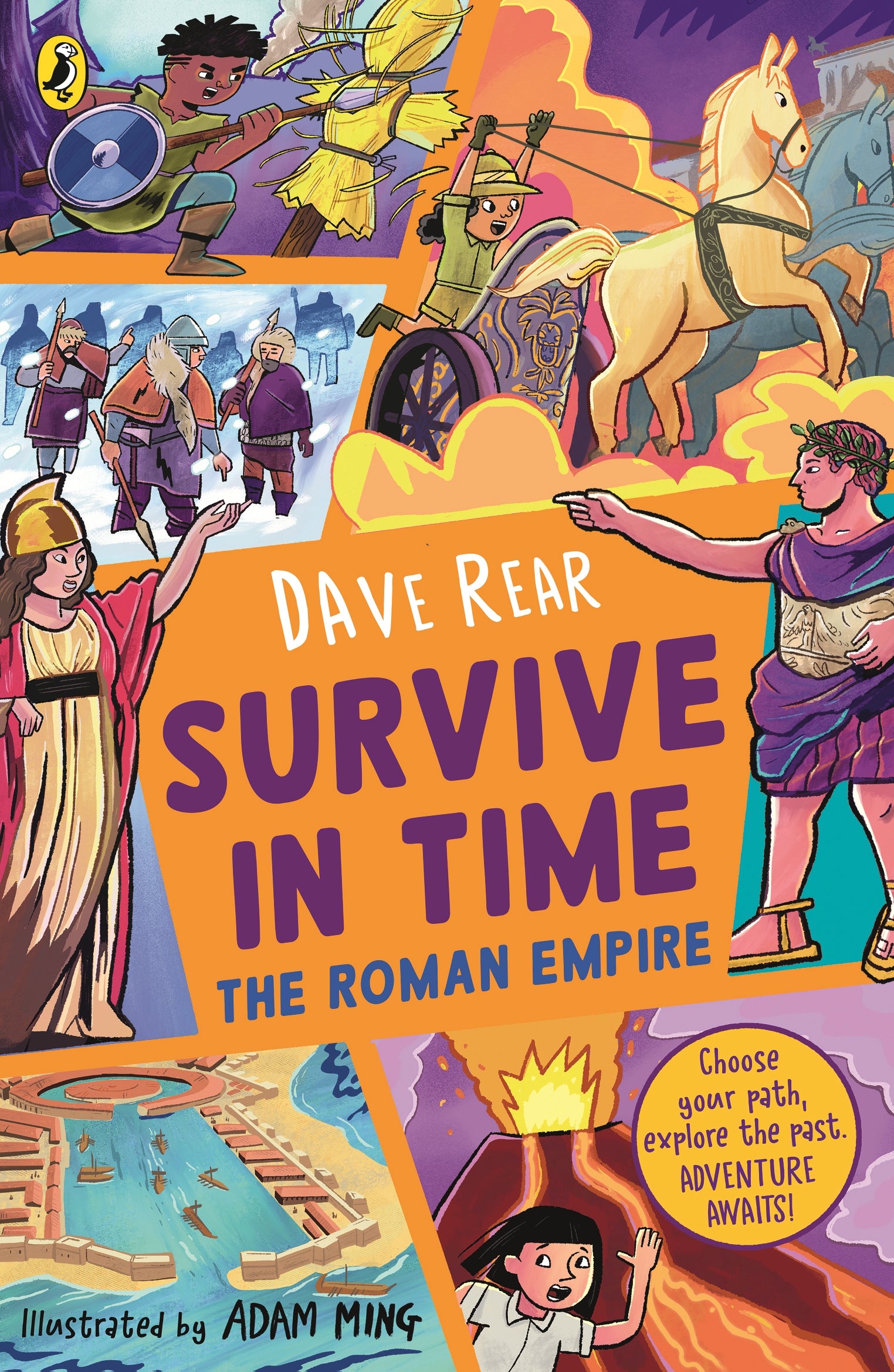 Survive in Time: The Roman Empire-Children’s / Teenage general interest: History and Warfare-買書書 BuyBookBook