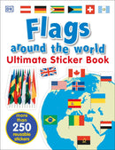 Flags Around the World Ultimate Sticker Book-Children’s interactive and activity books and kits-買書書 BuyBookBook