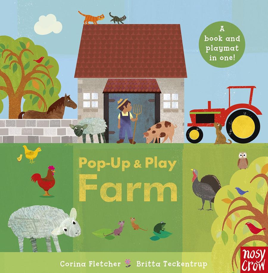 Pop-Up And Play: Farm-Children’s interactive and activity books and kits-買書書 BuyBookBook