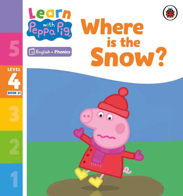 Learn with Peppa Phonics Level 4 Book 21 – Where is the Snow? (Phonics Reader)-Educational: First / native language: Readers and reading schemes-買書書 BuyBookBook