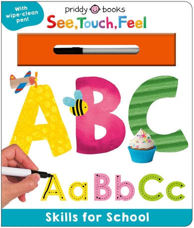 Skills for School: ABC (See, Touch, Feel)-Children’s Early years / early learning concepts-買書書 BuyBookBook