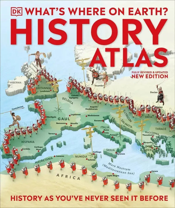 What's Where on Earth? History Atlas-Children’s / Teenage general interest: History and Warfare-買書書 BuyBookBook