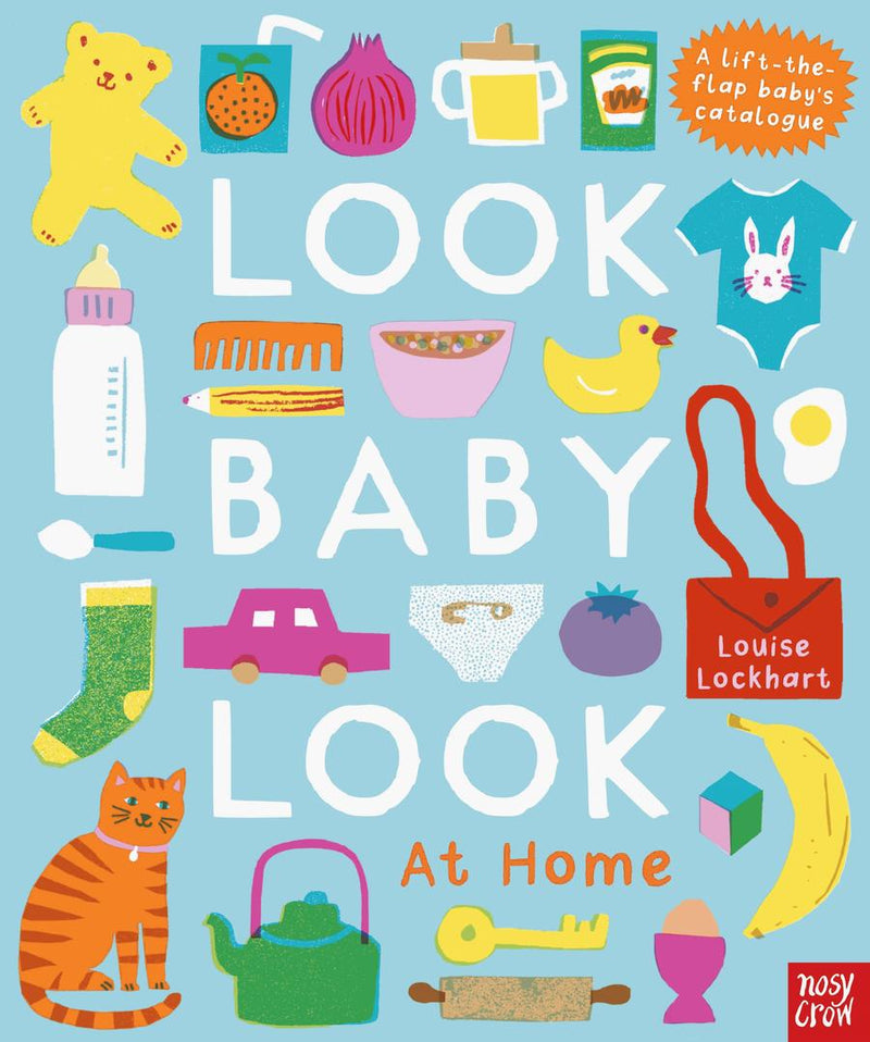 Look, Baby, Look! At Home-Children’s interactive and activity books and kits-買書書 BuyBookBook