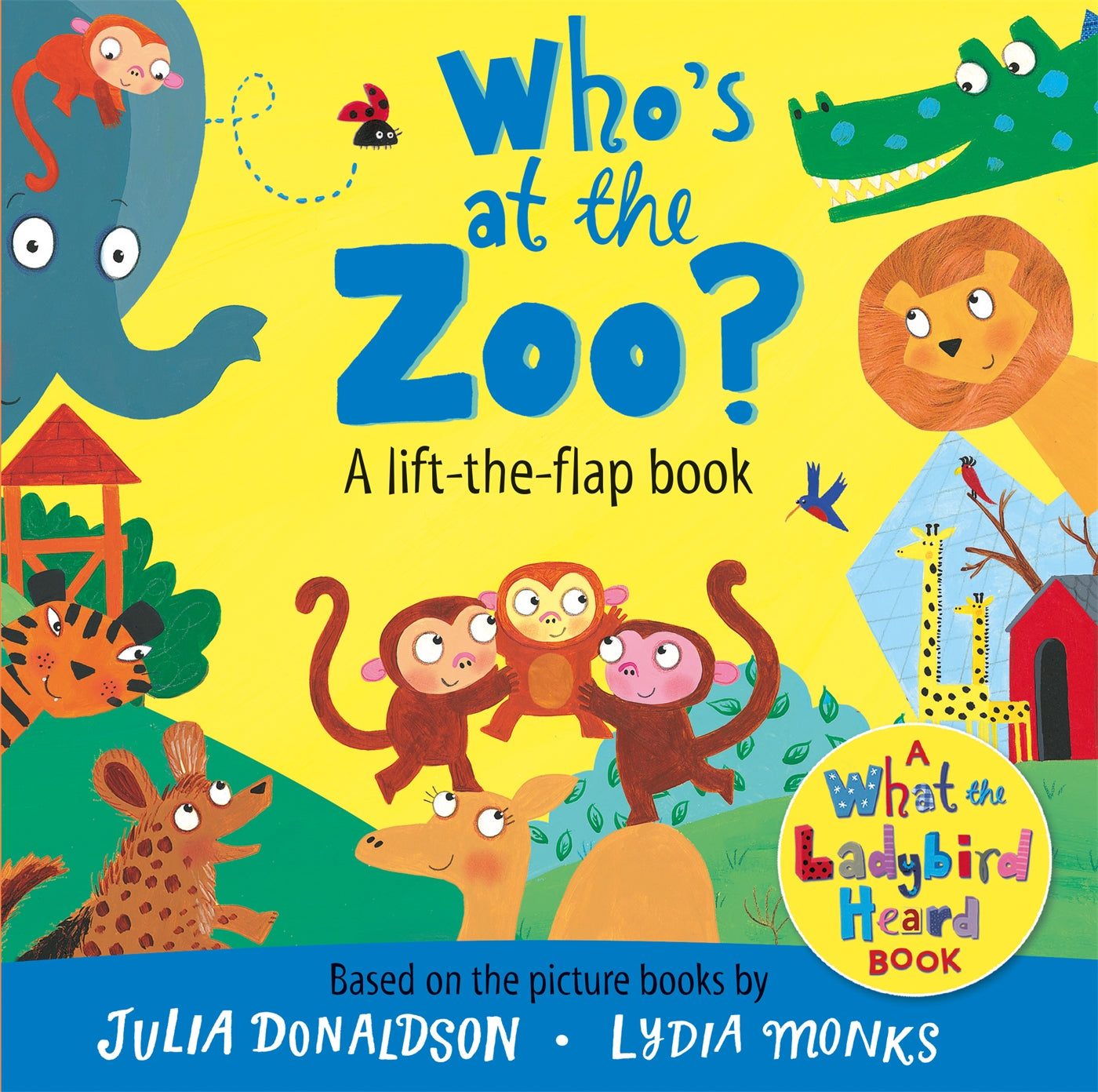 Who's at the Zoo? A What the Ladybird Heard Lift-the-flap book-Children’s interactive and activity books and kits-買書書 BuyBookBook