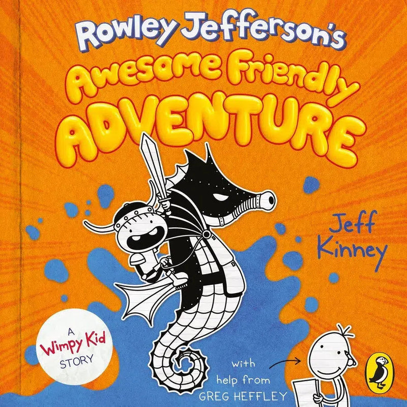 Rowley Jefferson's Awesome Friendly Adventure-Children’s / Teenage fiction: Humorous stories-買書書 BuyBookBook