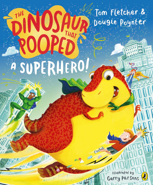 The Dinosaur that Pooped a Superhero-Children’s picture books-買書書 BuyBookBook