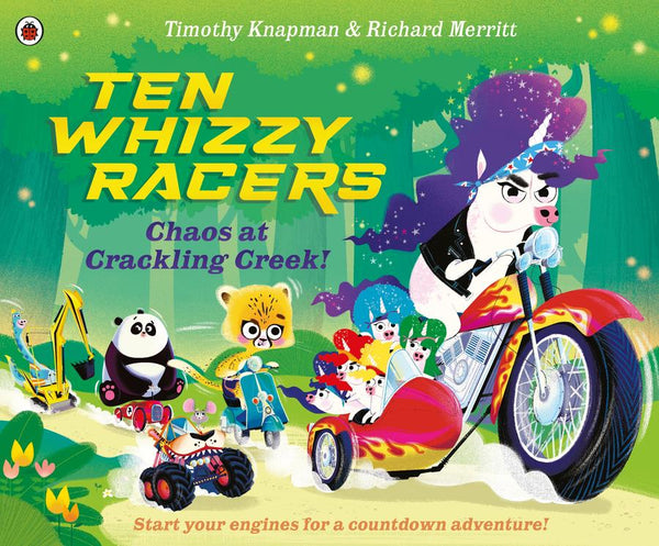 Ten Whizzy Racers: Chaos at Crackling Creek-Children’s picture books-買書書 BuyBookBook