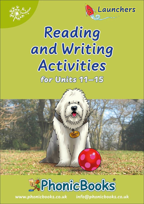 Phonic Books Dandelion Launchers Reading and Writing Activities Units 11-15 (Two-letter spellings ch, th, sh, ck, ng)-Language and Linguistics-買書書 BuyBookBook