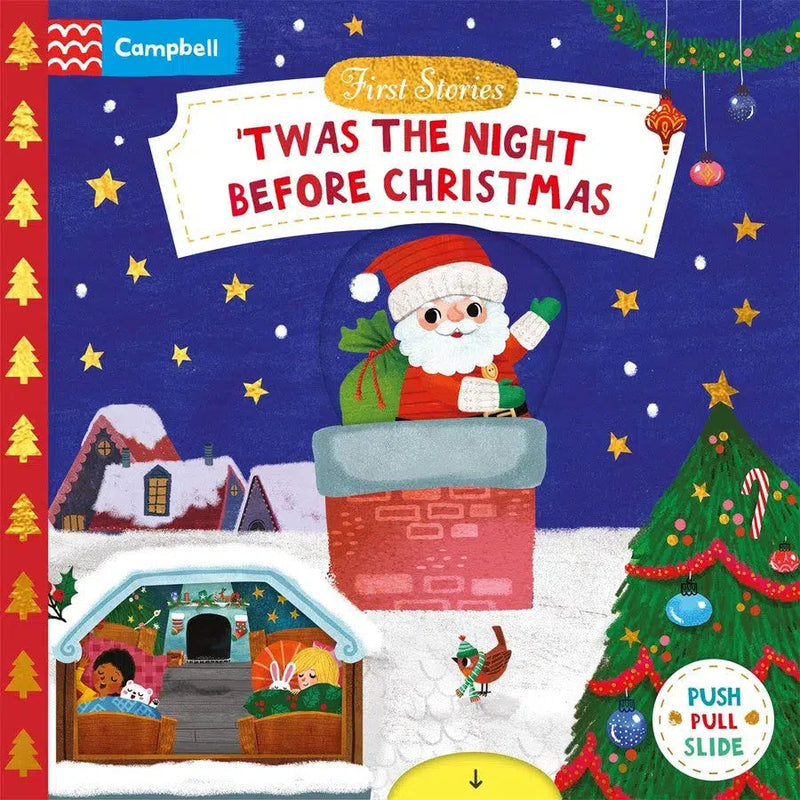 'Twas the Night Before Christmas-Children’s interactive and activity books and kits-買書書 BuyBookBook