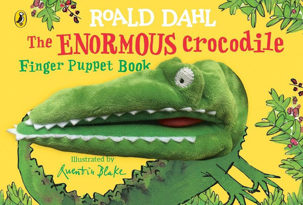 The Enormous Crocodile's Finger Puppet Book-Children’s interactive and activity books and kits-買書書 BuyBookBook