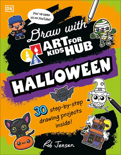 Draw with Art for Kids Hub Halloween-Children’s / Teenage general interest: Art/ music/ drama and film-買書書 BuyBookBook