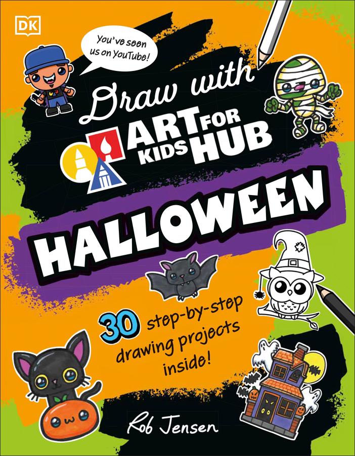 Draw with Art for Kids Hub Halloween-Children’s / Teenage general interest: Art/ music/ drama and film-買書書 BuyBookBook
