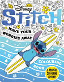 Disney Stitch - Wave Your Worries Away Colouring Book-Lifestyle and Leisure-買書書 BuyBookBook
