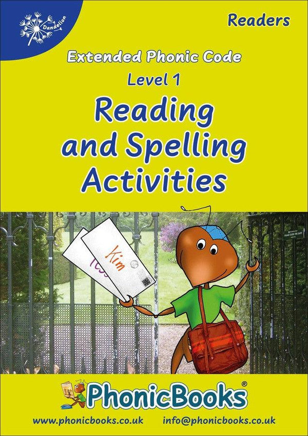 Phonic Books Dandelion Readers Reading and Spelling Activities Vowel Spellings Level 1 (One vowel team for 12 different vowel sounds ai, ee, oa, ur, ea, ow, b‘oo’t, igh, l‘oo’k, aw, oi, ar)-Language and Linguistics-買書書 BuyBookBook