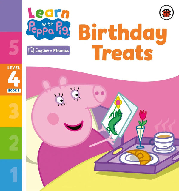 Learn with Peppa Phonics Level 4 Book 3 – Birthday Treats (Phonics Reader)-Educational: First / native language: Readers and reading schemes-買書書 BuyBookBook