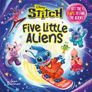 Disney Stitch Five Little Aliens: A lift-the-flap picture book-Children’s interactive and activity books and kits-買書書 BuyBookBook