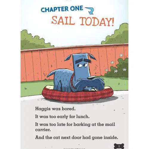 Haggis and Tank Unleashed #1 All Paws on Deck (Branches) Scholastic