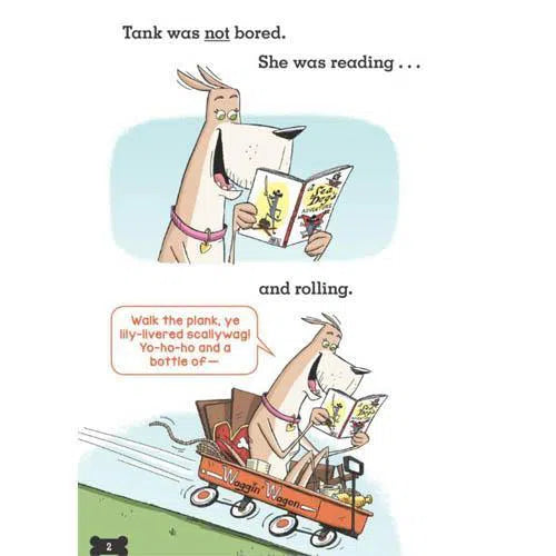 Haggis and Tank Unleashed #1 All Paws on Deck (Branches) Scholastic