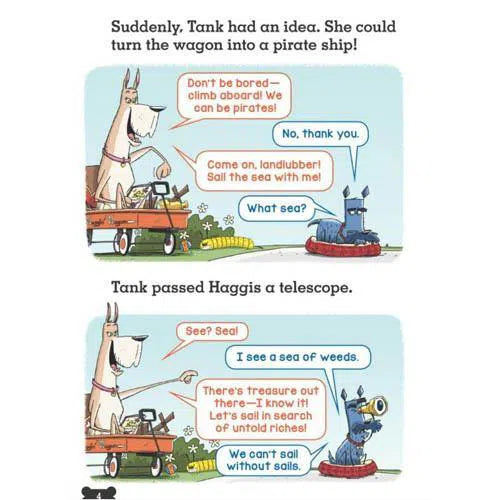 Haggis and Tank Unleashed #1 All Paws on Deck (Branches) Scholastic