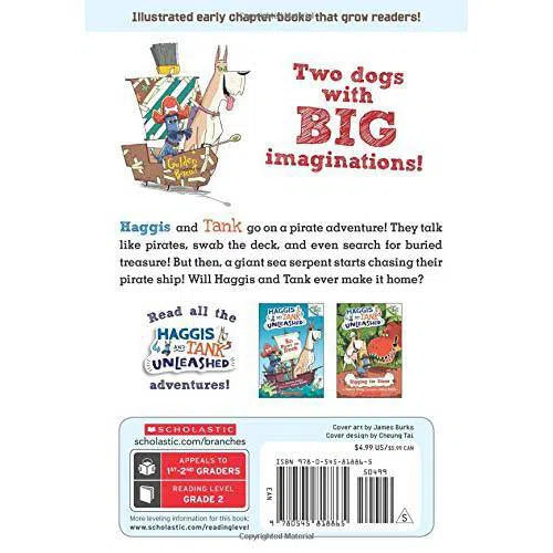 Haggis and Tank Unleashed #1 All Paws on Deck (Branches) Scholastic