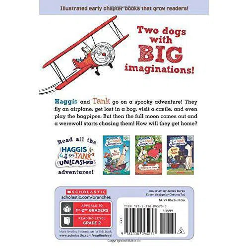 Haggis and Tank Unleashed #3 Howl at the Moon (Branches) Scholastic