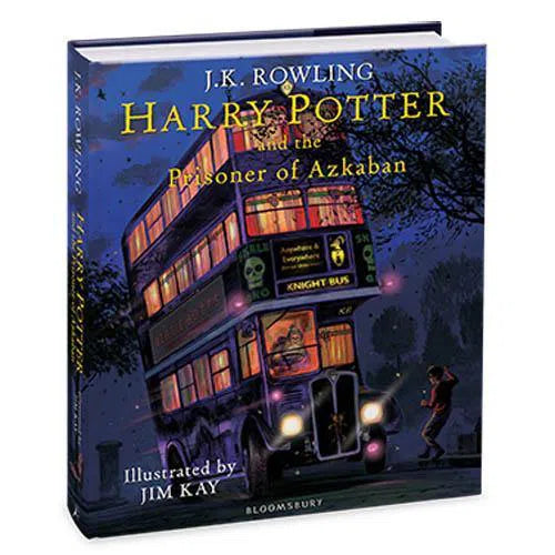 Harry Potter (#1-4) (正版) Illustrated Bundle (4 Hardback Books) (J.K. Rowling) Bloomsbury