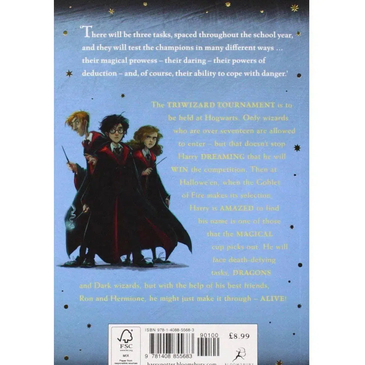 Harry Potter (#4) and the Goblet of Fire (Paperback) (J.K. Rowling) Bloomsbury