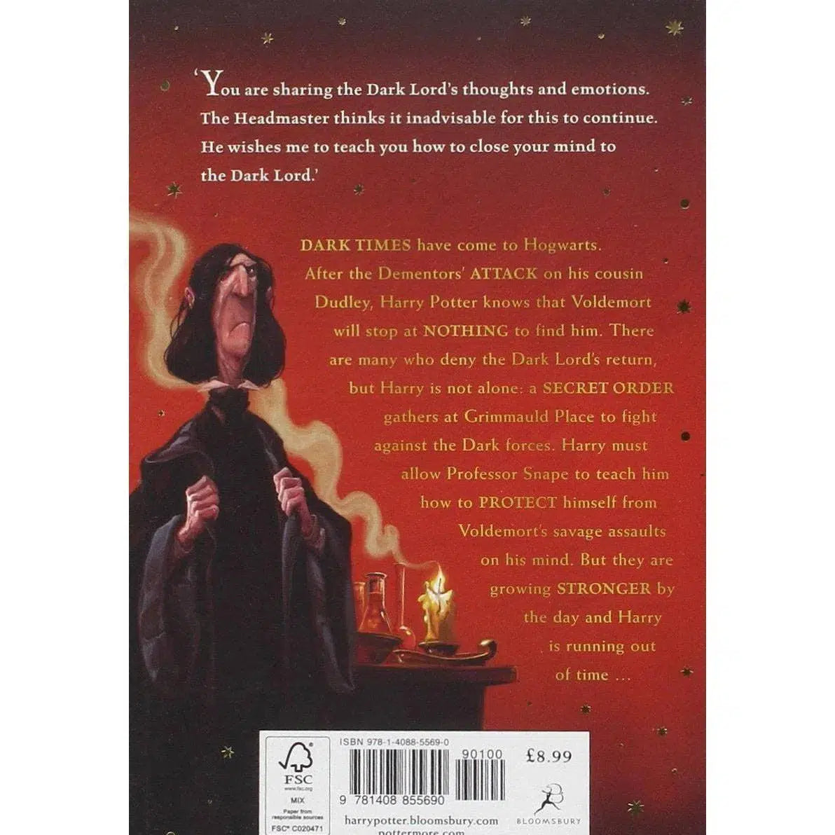 Harry Potter (#5) and the Order of the Phoenix (Paperback) (J.K. Rowling) Bloomsbury