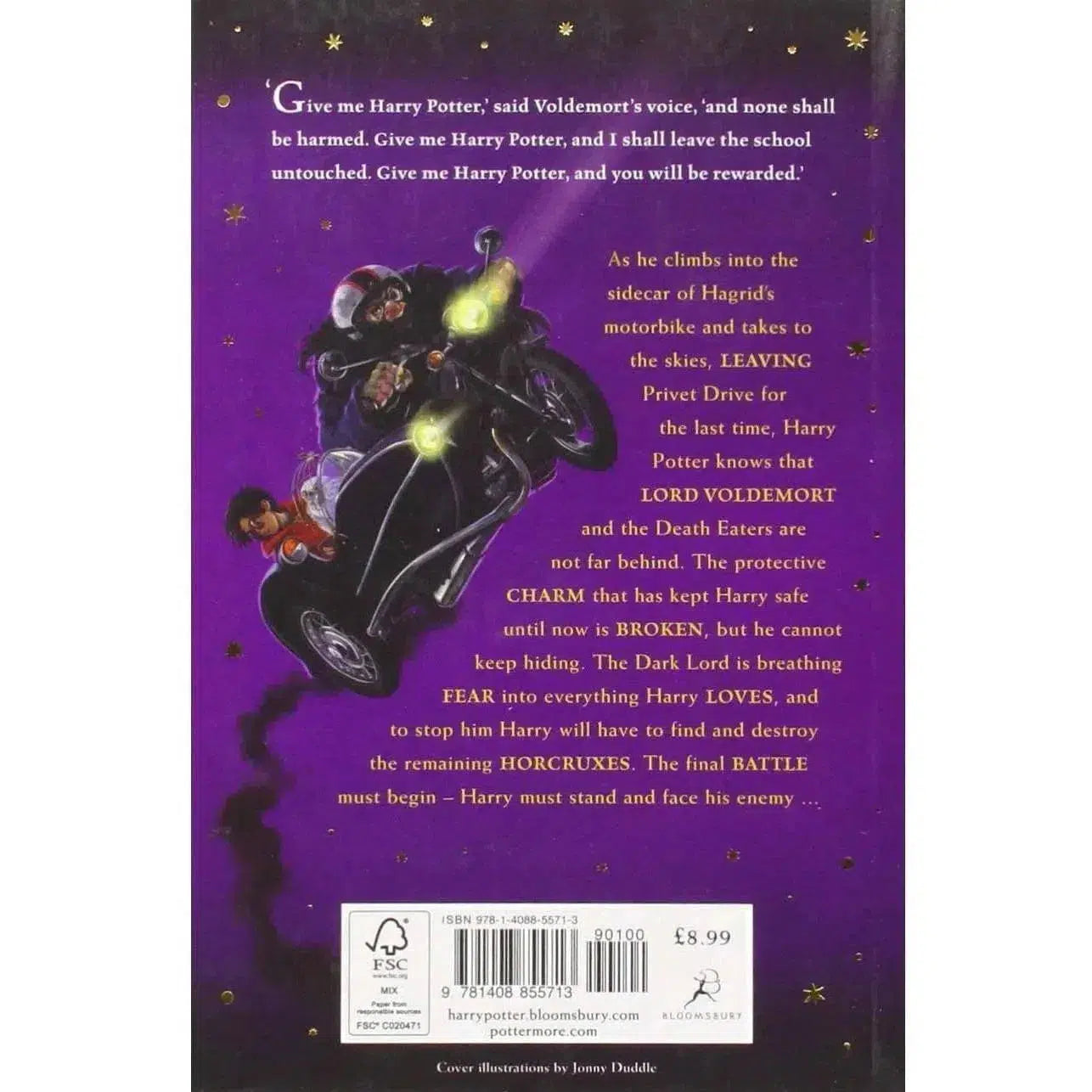 Harry Potter (#7) and the Deathly Hallows (J.K. Rowling) Fiction: 奇幻魔法 Fantasy & Magical Bloomsbury 