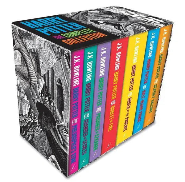 Harry Potter The Complete Collection #1-7 (7 Books Paperback) (J.K. Rowling) Bloomsbury