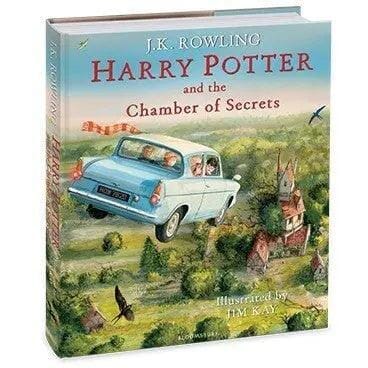 Harry Potter (正版) (#2) and the Chamber of Secrets Illustrated Edition (J.K. Rowling) Fiction: 奇幻魔法 Fantasy & Magical Bloomsbury 精裝書 Hardback 