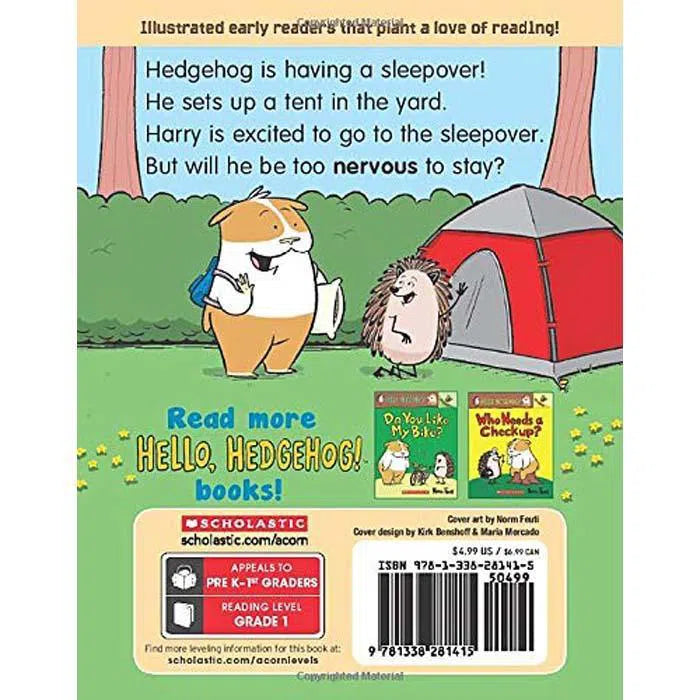 Hello, Hedgehog! #02 Let's Have a Sleepover! (Acorn) Scholastic