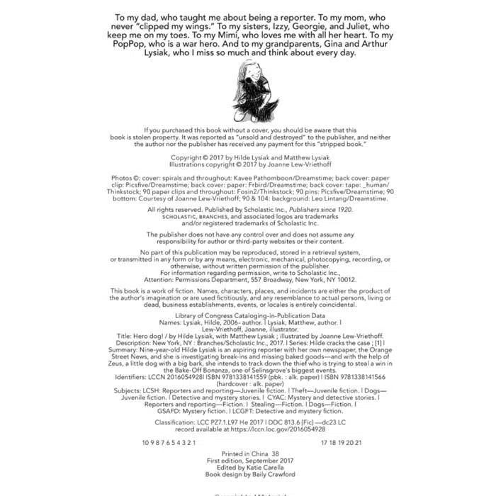 Hilde Cracks the Case #1-6 (6 Books Bundle) (Branches) Scholastic