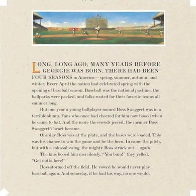 How Georgie Radbourn Saved Baseball (Hardback) (David Shannon) Scholastic