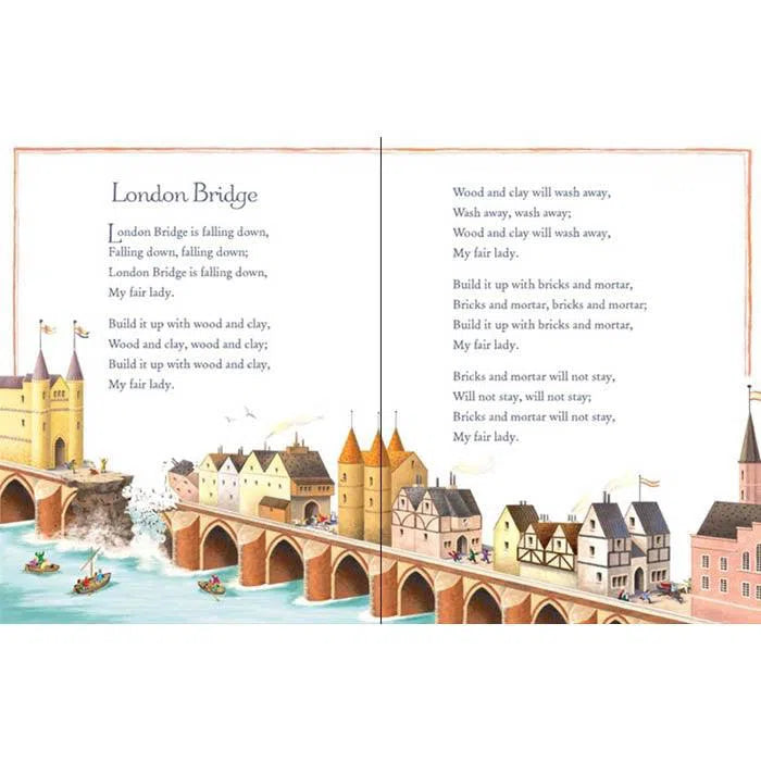 Illustrated nursery rhymes Usborne