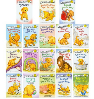 Biscuit Book and CD Box Set (18 books+2CD)