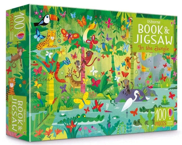 In the jungle (Usborne Book and Jigsaw) (100 pcs) Usborne